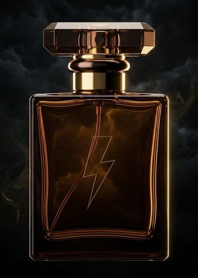Frasco do perfume Zeus, da Elixir Fragrância